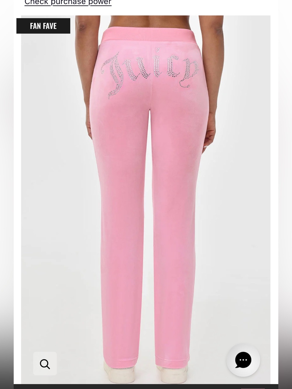 NWT XS Juicy Couture Rose Pink Velour Drawstring Sweatpants